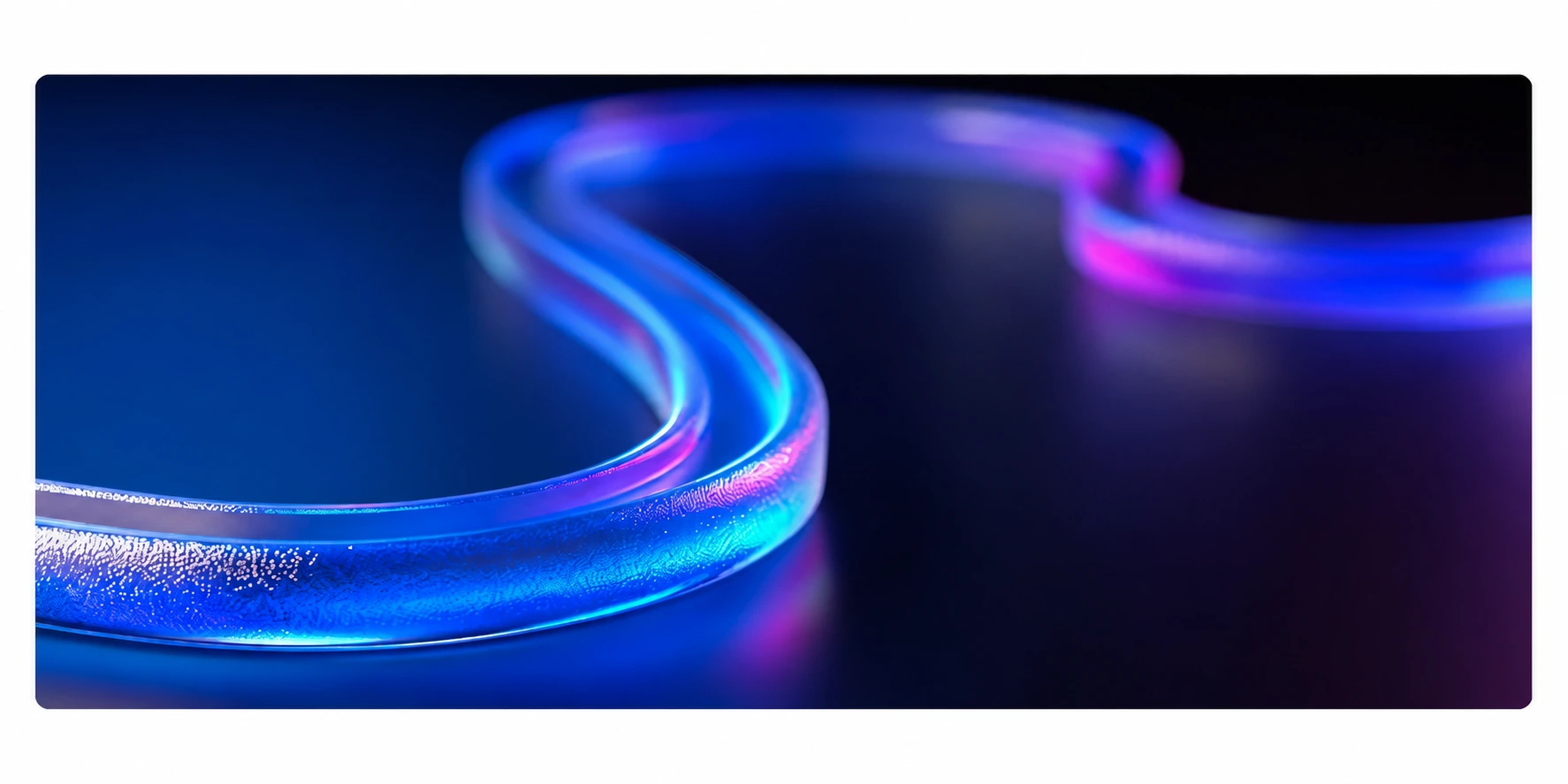 Illustration d’un ruban lumineux flexible LED